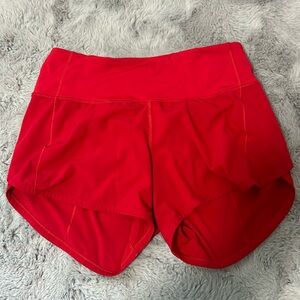 Red Lululemon Speed Ups